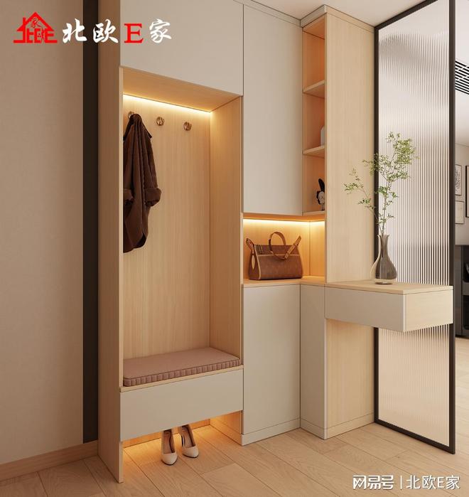 属于150㎡的简约浪漫OG真人北欧E家丨专(图1)